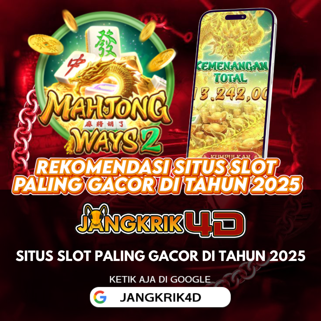 JANGKRIK4D : situs judi Slot Demo gampang menang